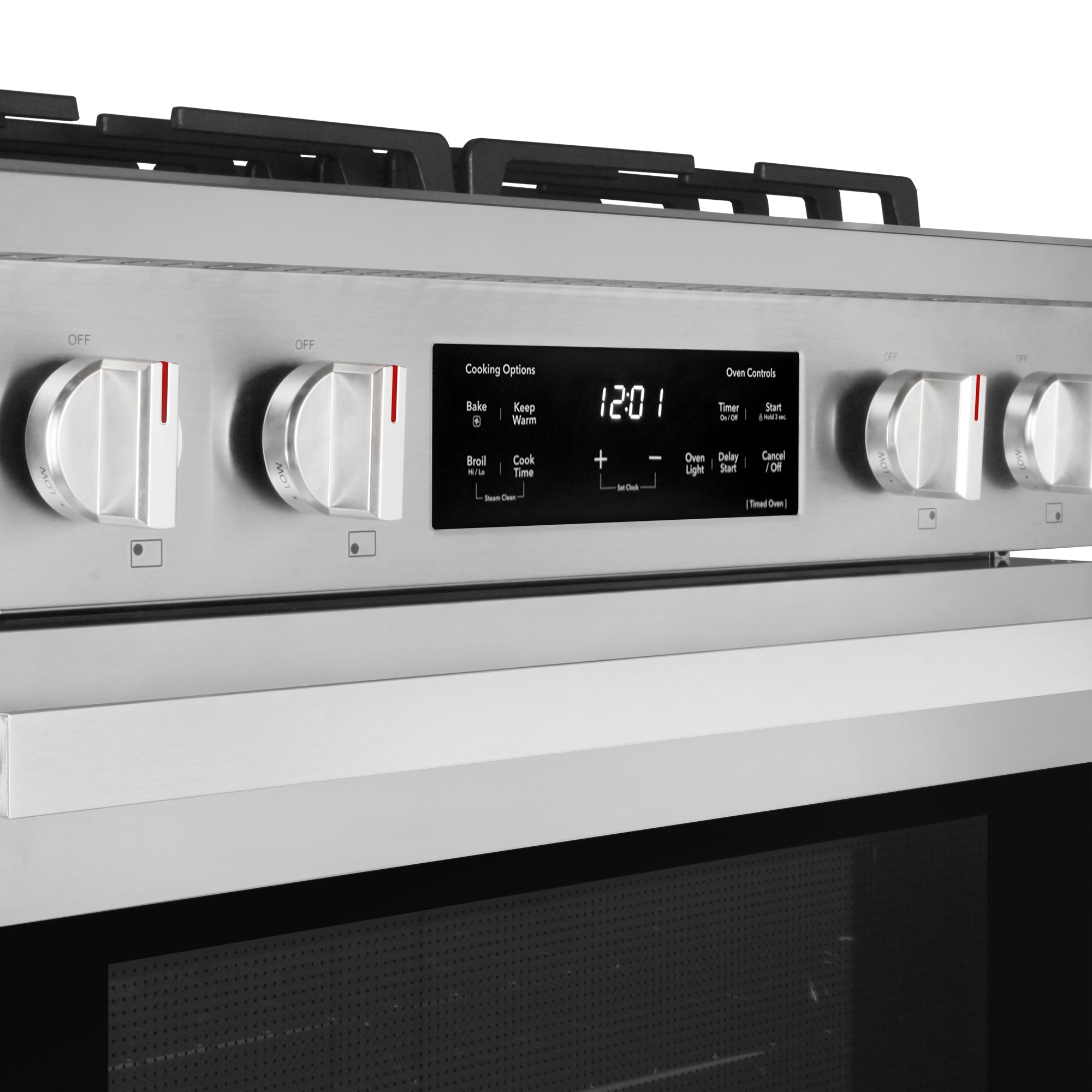 30 in. Heritage Collection 4.6 cu. ft. Gas Range with 4 Sealed Burners and Convection Oven in Stainless Steel