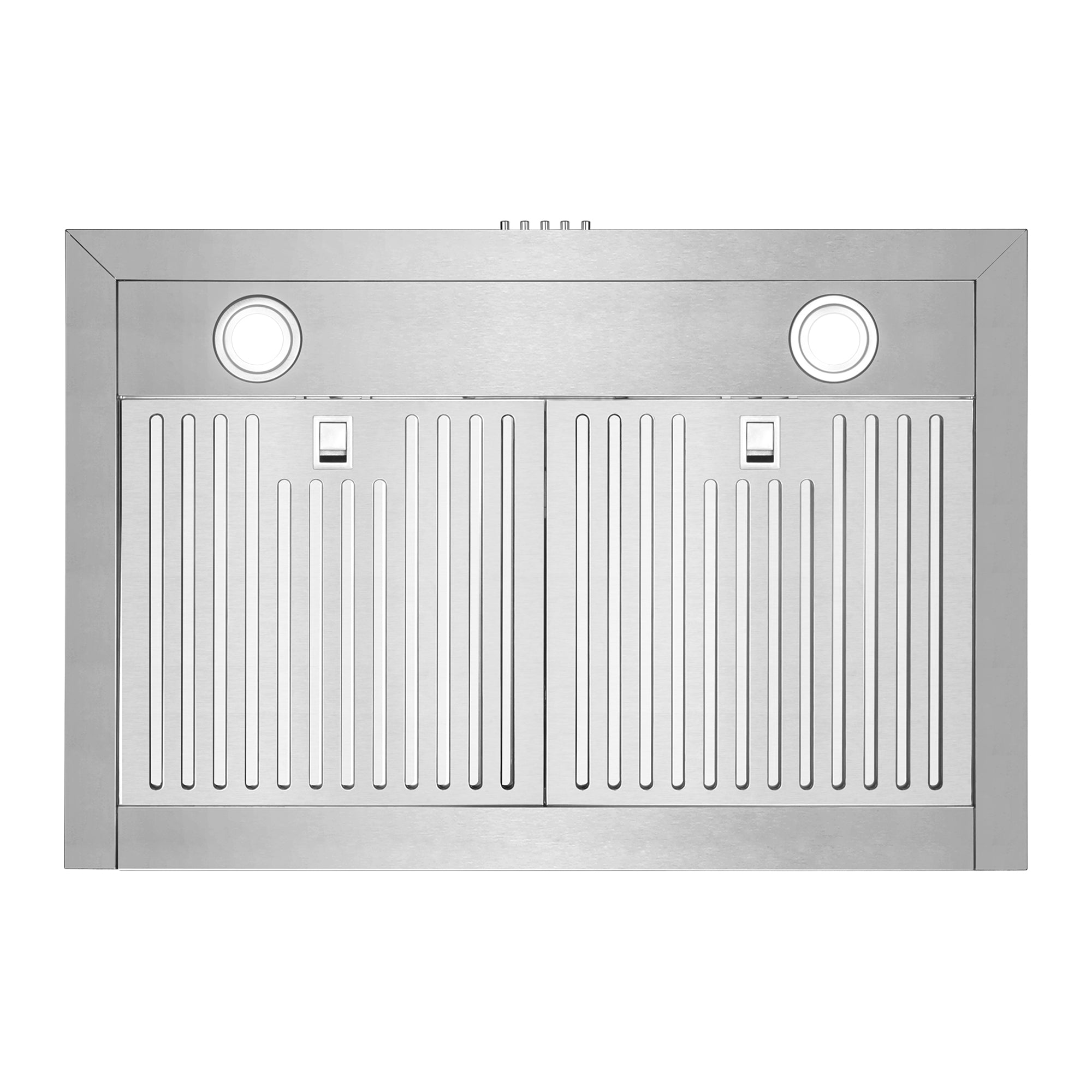 30 in. Sterling Collection 400 CFM Ducted T-Shape Wall Mount Range Hood, Push Buttons, LEDs, Stainless Steel