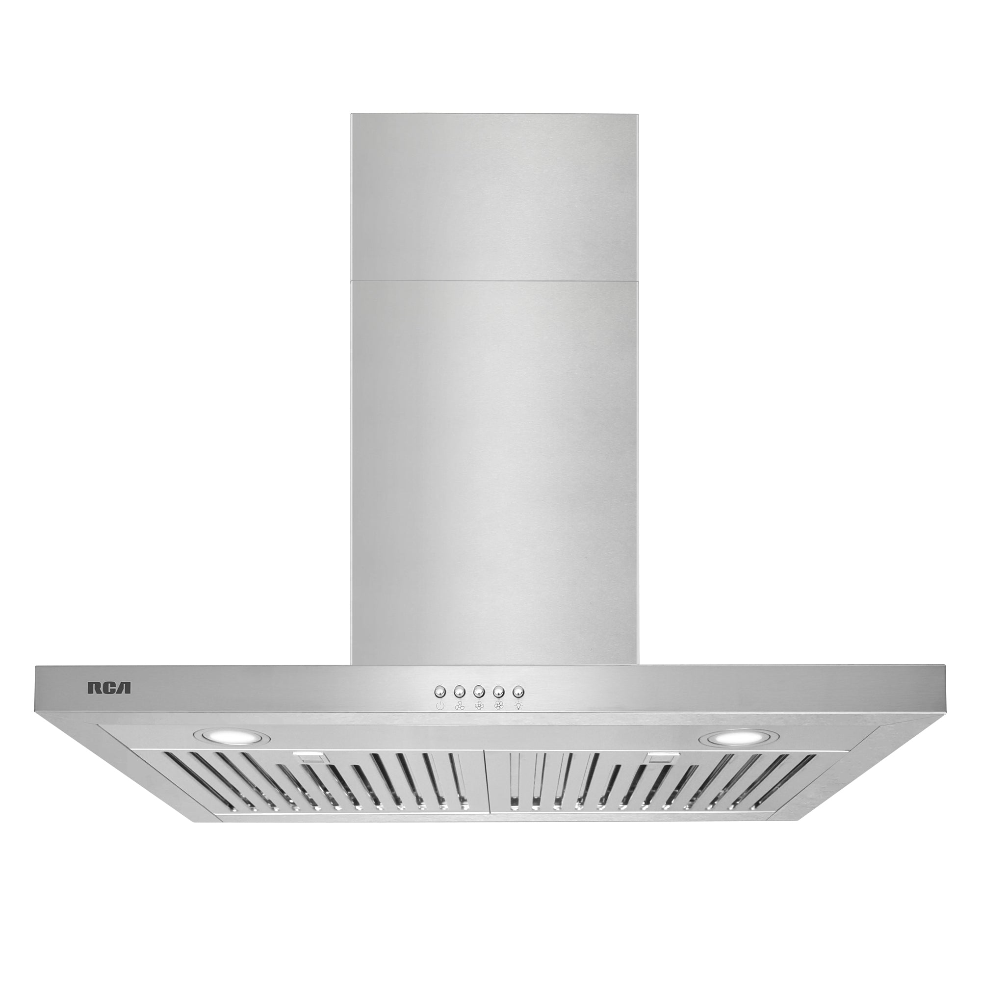 30 in. Sterling Collection 400 CFM Ducted T-Shape Wall Mount Range Hood, Push Buttons, LEDs, Stainless Steel