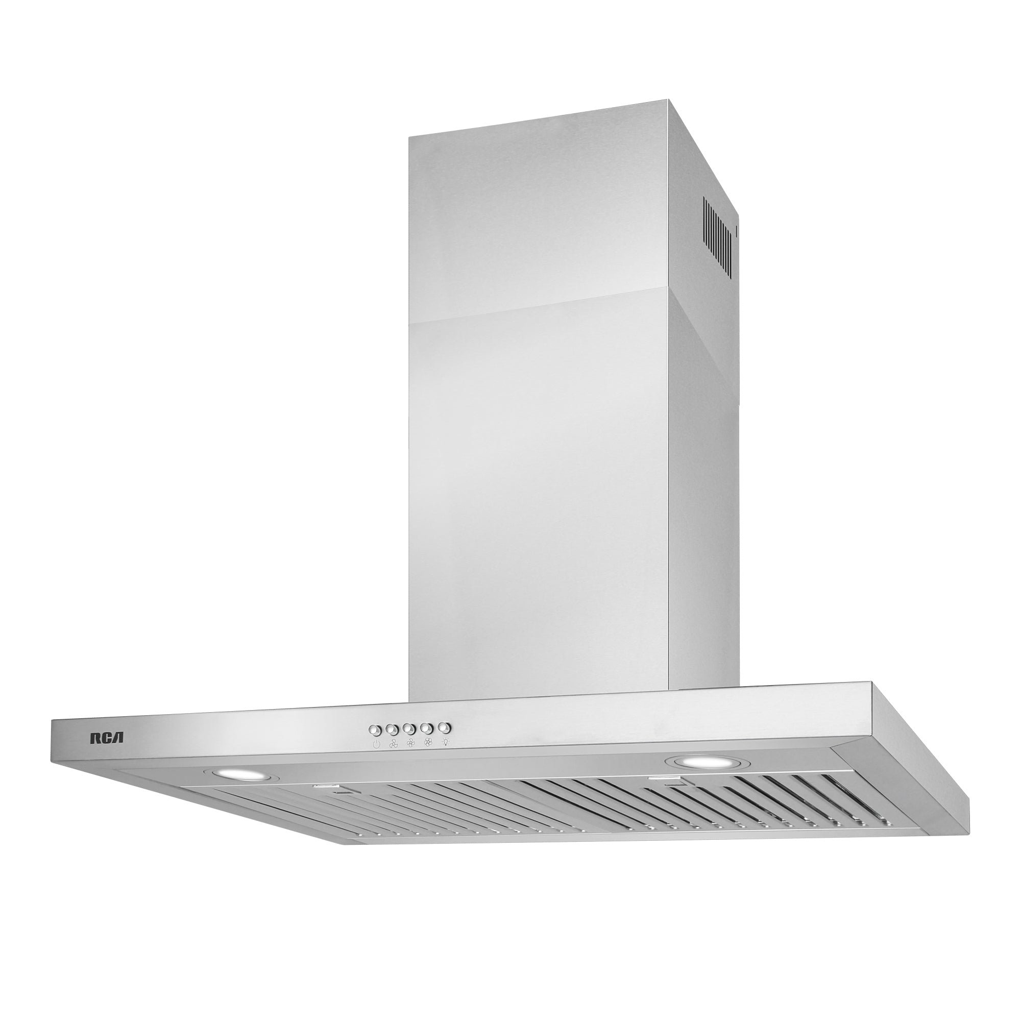30 in. Sterling Collection 400 CFM Ducted T-Shape Wall Mount Range Hood, Push Buttons, LEDs, Stainless Steel