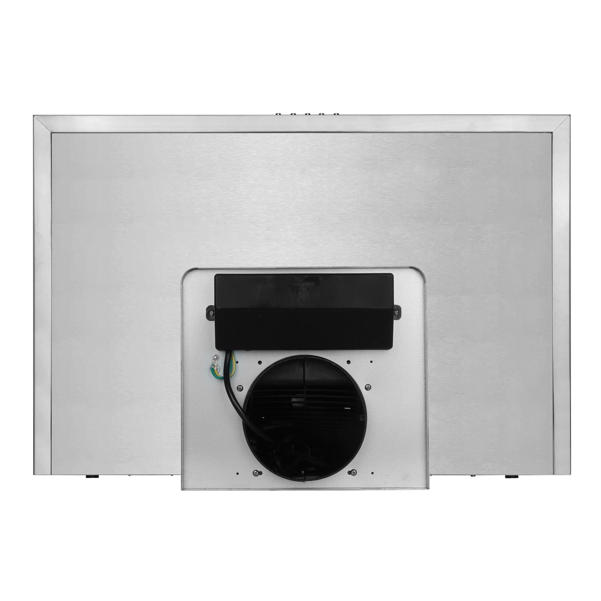 30 in. Sterling Collection 400 CFM Ducted T-Shape Wall Mount Range Hood, Push Buttons, LEDs, Stainless Steel