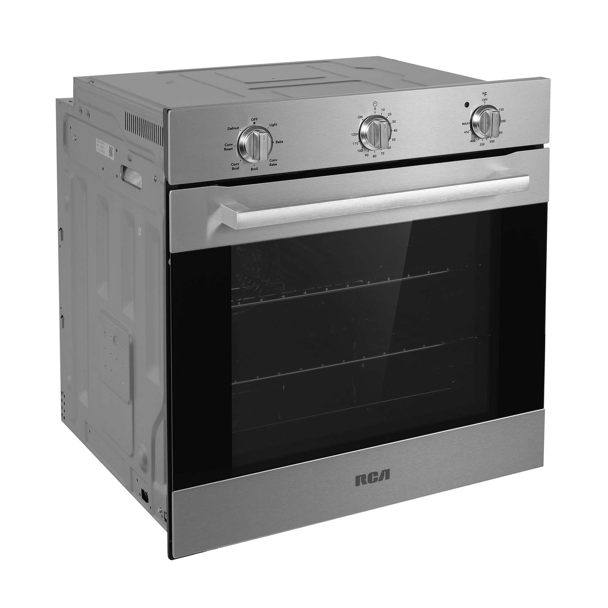 24 in. Century Collection 3.25 cu. ft. Electric Wall Oven, Convection, 7 Functions, Knob Controls in Stainless Steel