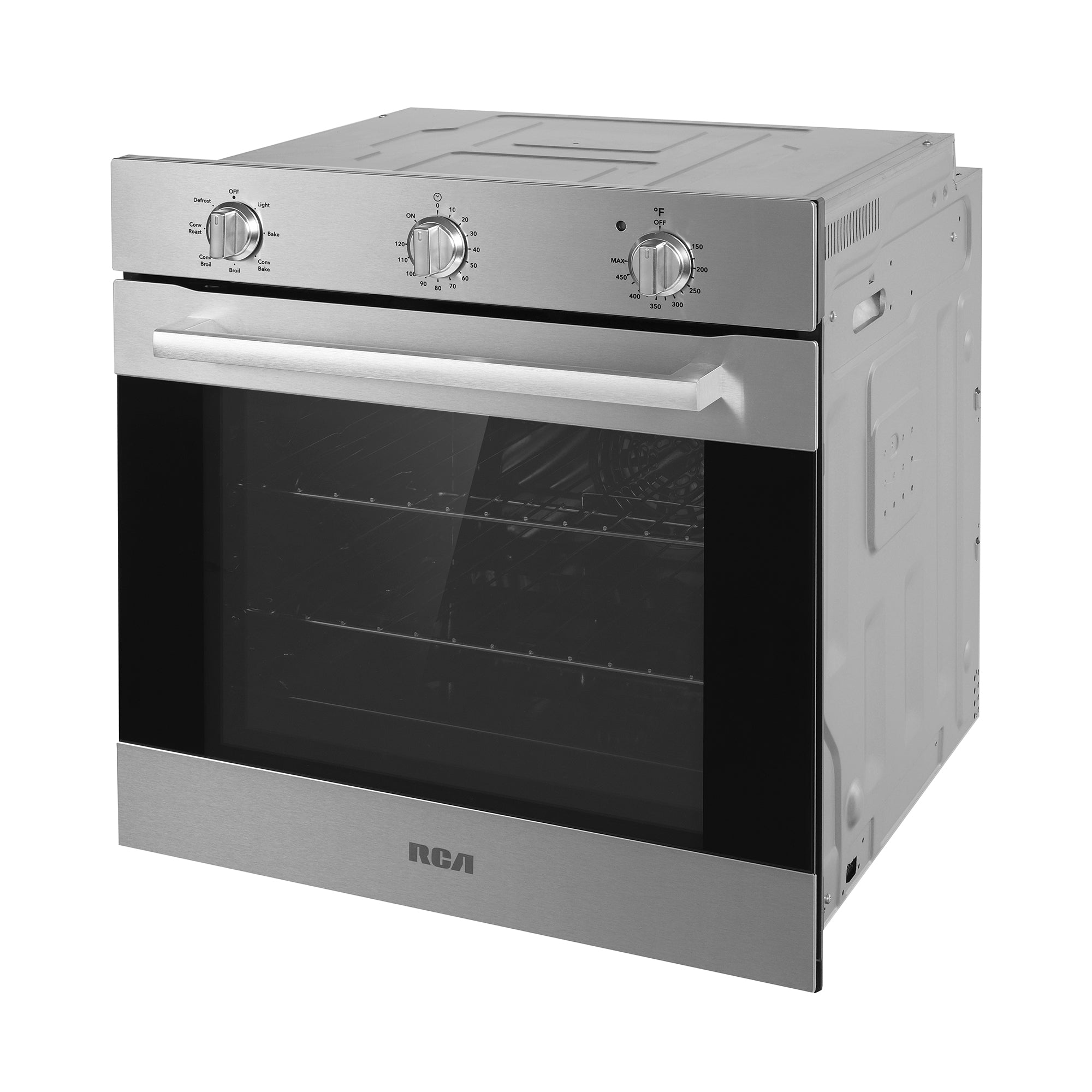 24 in. Century Collection 3.25 cu. ft. Electric Wall Oven, Convection, 7 Functions, Knob Controls in Stainless Steel