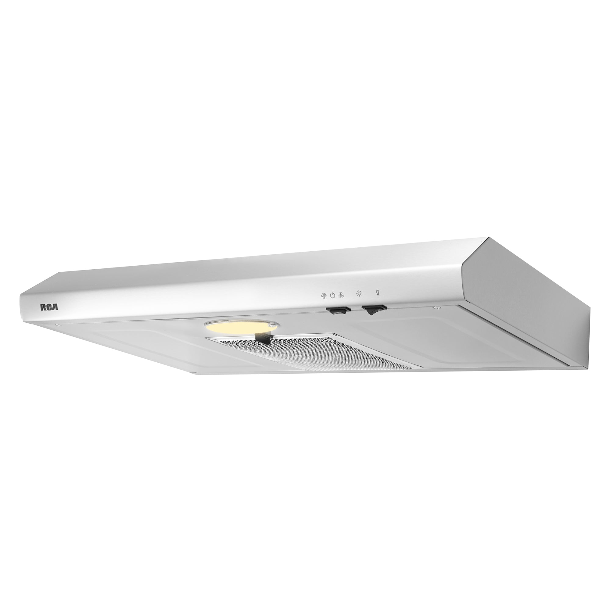 30 in. Century Collection Ductless Under Cabinet Range Hood, Reusable Filter, Rocker Switch, Light, Stainless Steel