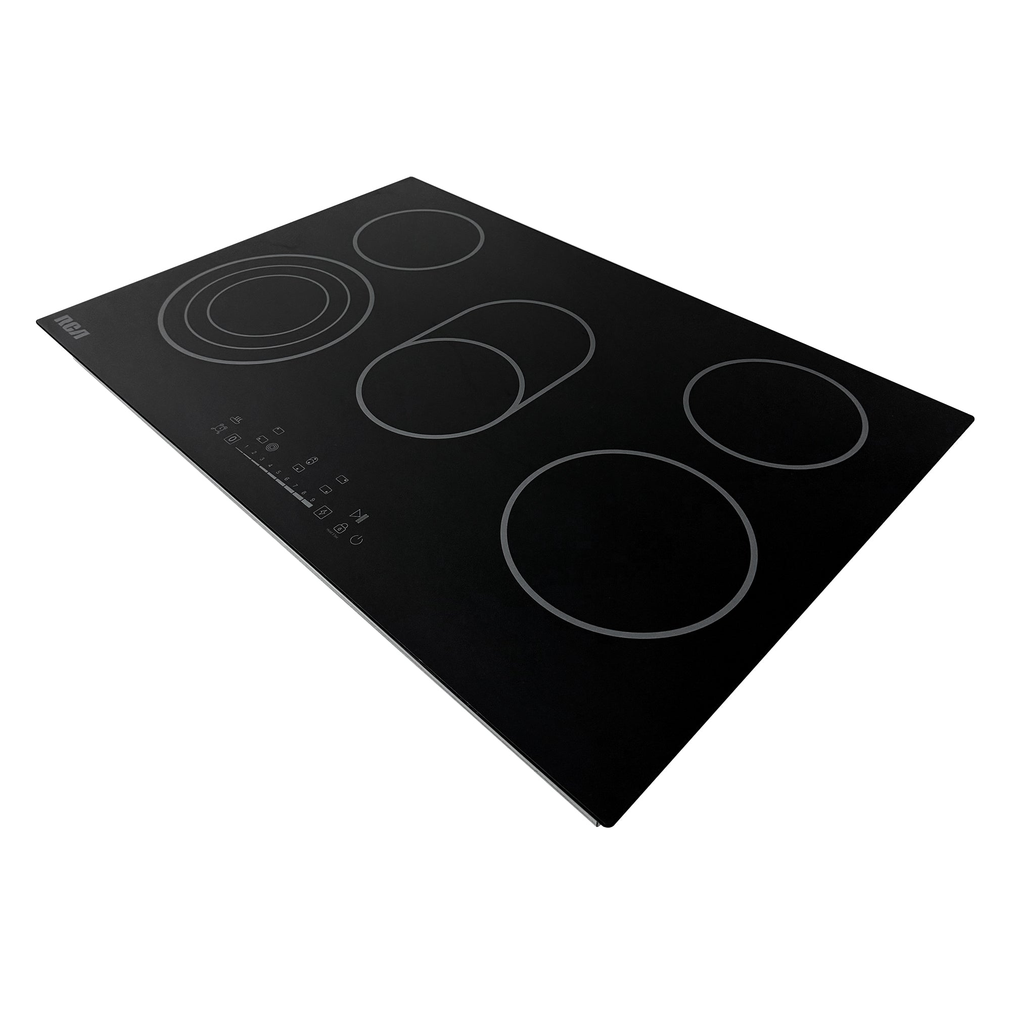 36 in. Sterling Collection Drop-In Electric Ceramic Glass Cooktop, 5 Burners, Triple Zone Element, Sync Burner