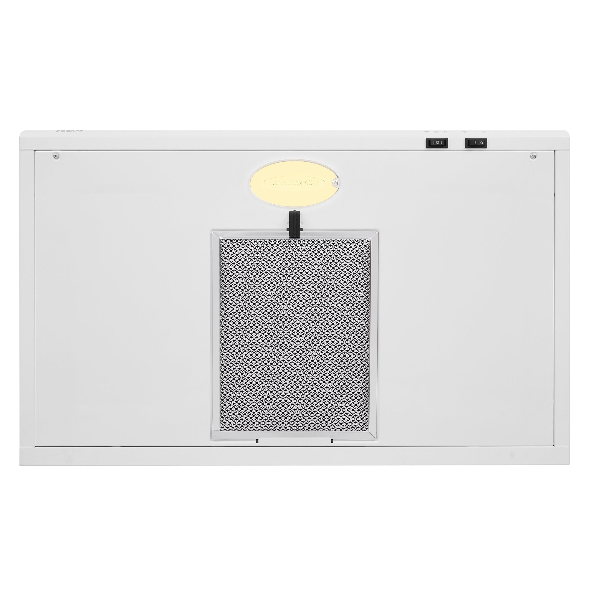 30 in. Century Collection Ductless Under Cabinet Range Hood, Reusable Filter, Rocker Switch, Light, White